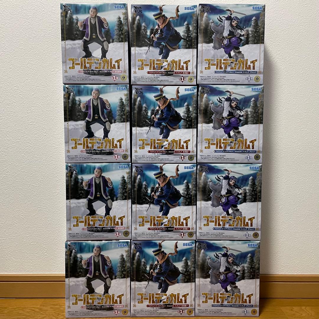 ゴールデンカムイ　XrossLink フィギュア　まとめ売り　12点セット