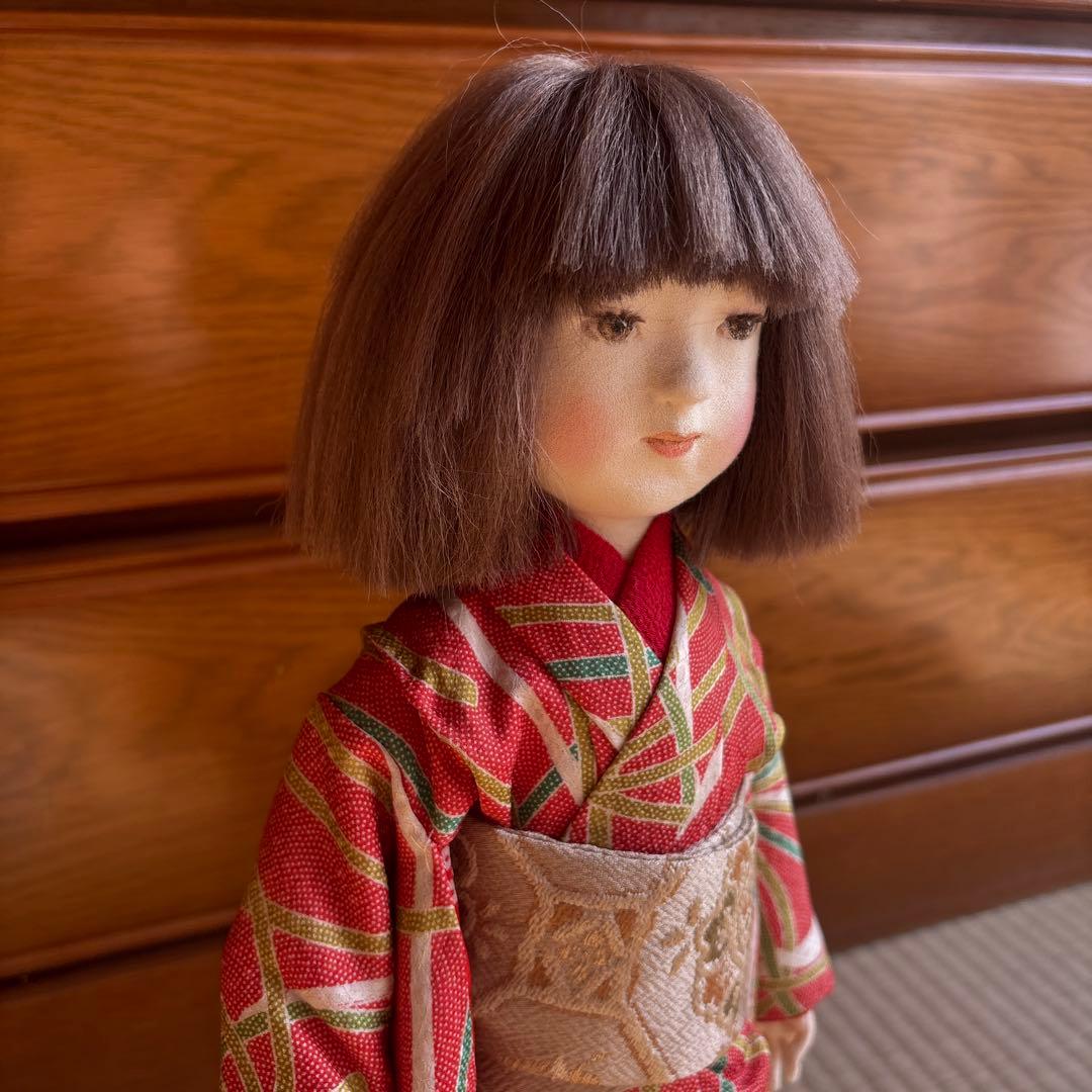 抱っこしても可愛い。市松人形 昭和40年代　手足動きます