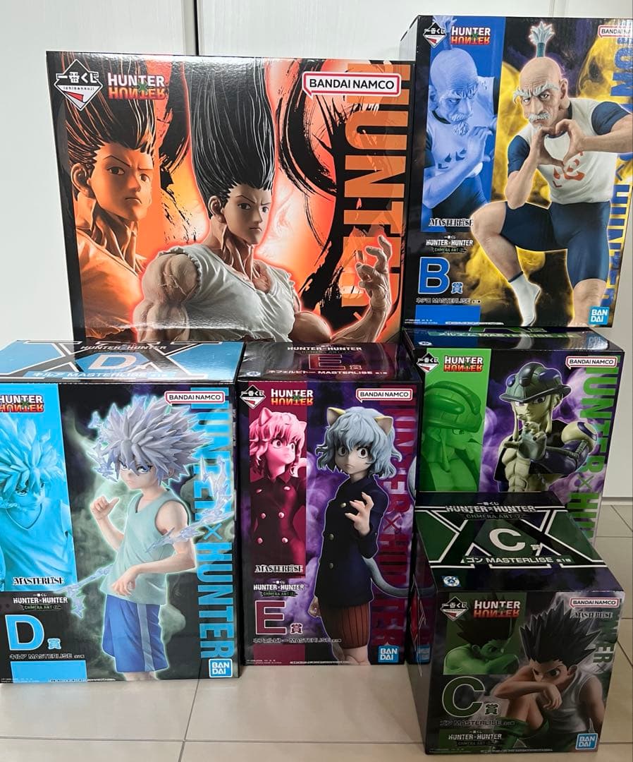 一番くじ HUNTER×HUNTER CHMERA ANT 2 フィギュアセット