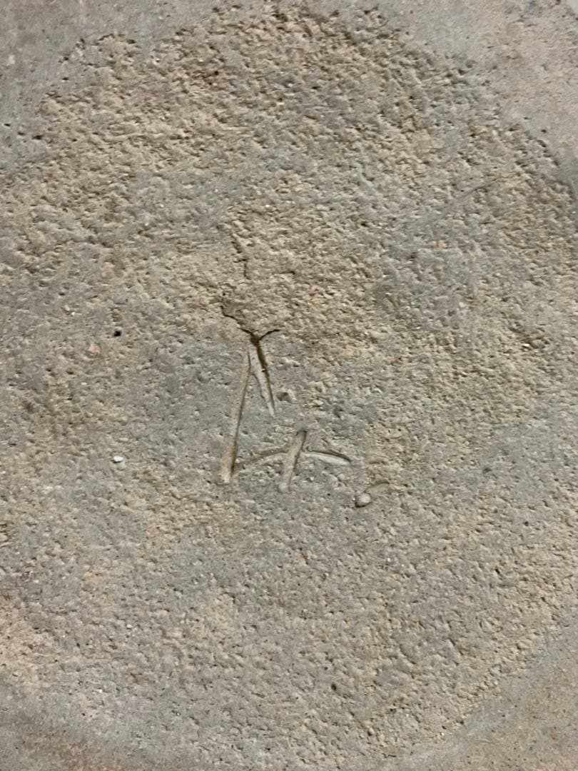 TK　大壺　備前焼　作家作品　共箱　共布　栞　　　　12kg v447