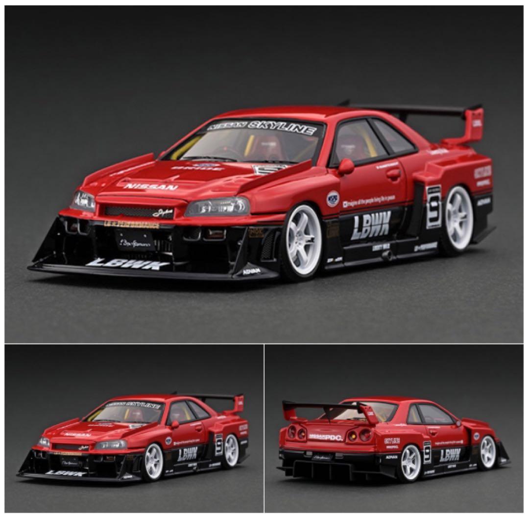 1/43 スカイライン LB-ER34 Super Silhouette
