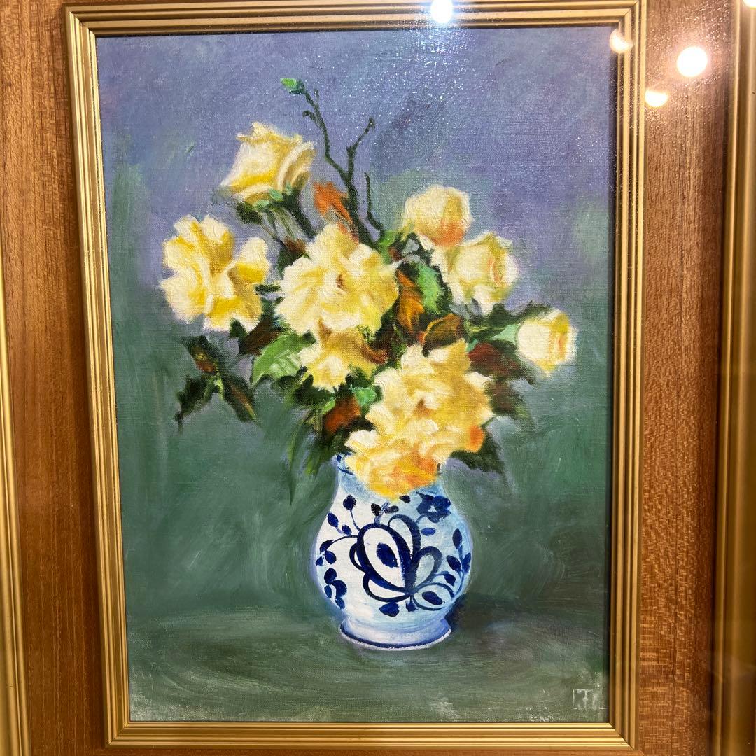 作者不詳　油彩画