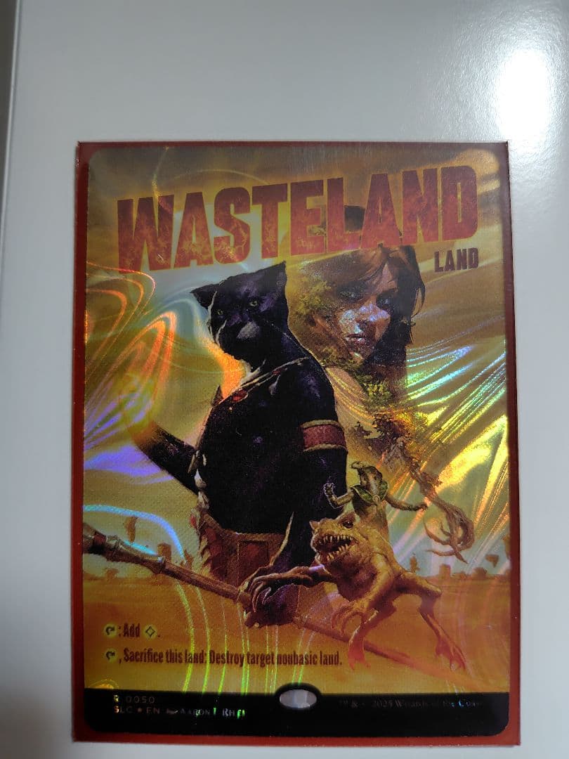 MTG 不毛の大地/Wasteland 英ハローFoil