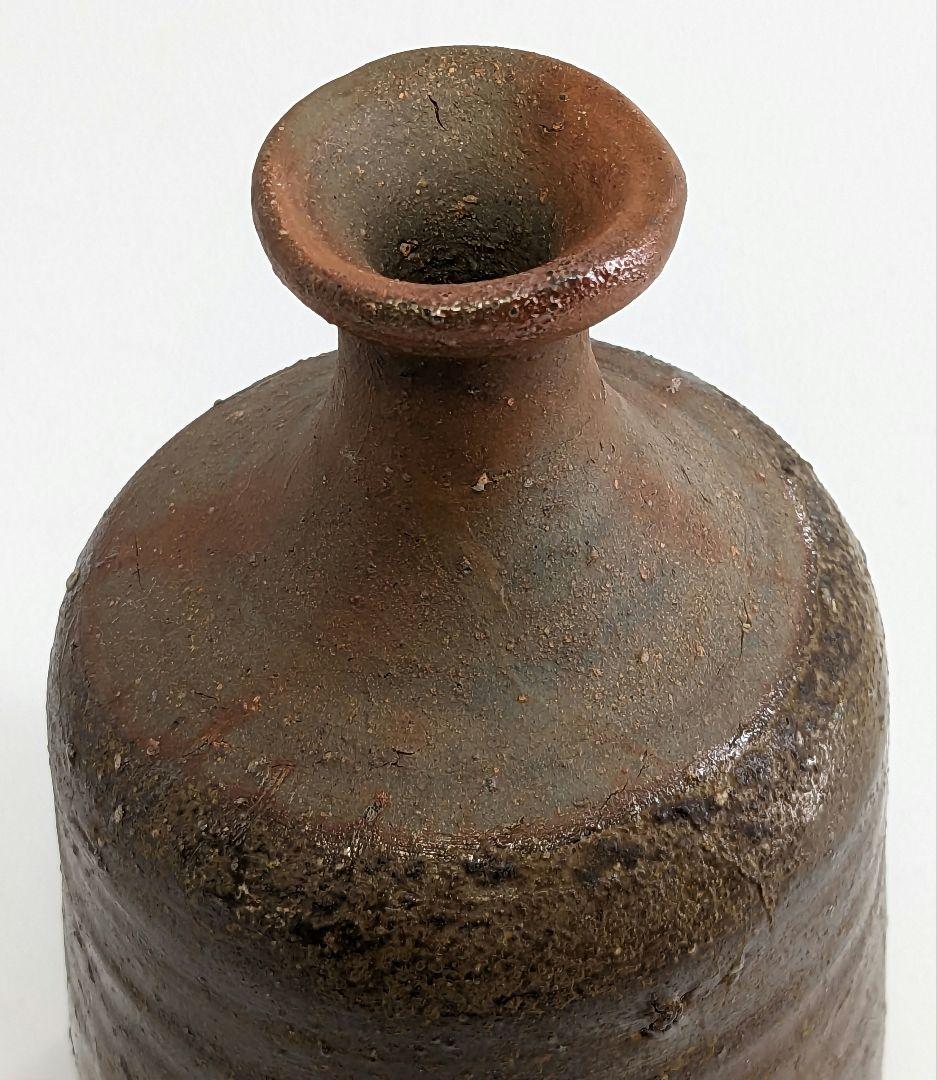 金重愫 備前焼 徳利 共箱 円山窯 酒器 とっくり 食器 工芸品 日本酒 緋襷