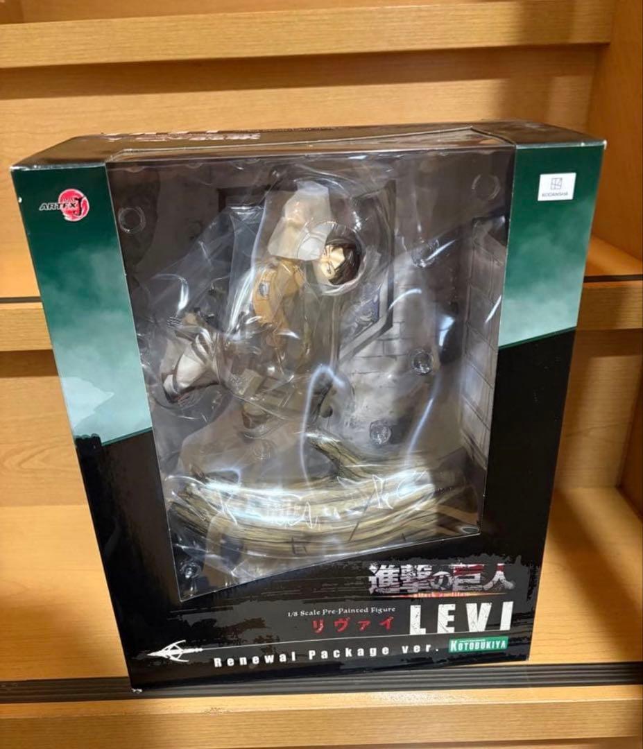 ARTFX J 進撃の巨人 リヴァイ リニューアルパッケージver. コトブキヤ