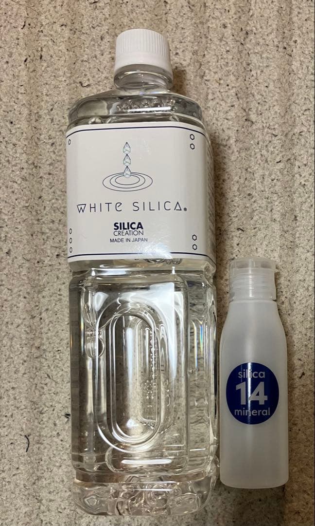 ホワイトシリカ　1000ml ミニボトル付　シリカ　珪素　シリカクリーエーション