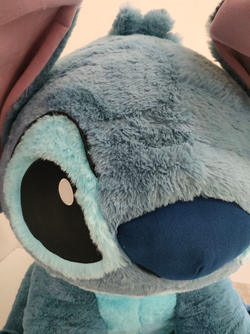 ●8//0107m04　COSTCO コストコ　スティッチ 特大ぬいぐるみ