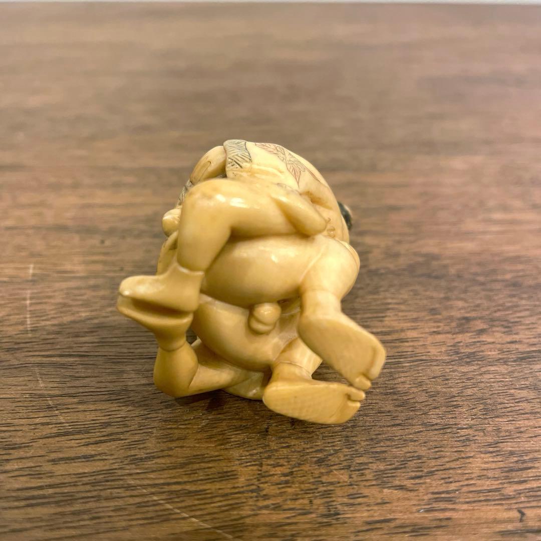 春画　根付　置物　天然素材　骨董　古美術