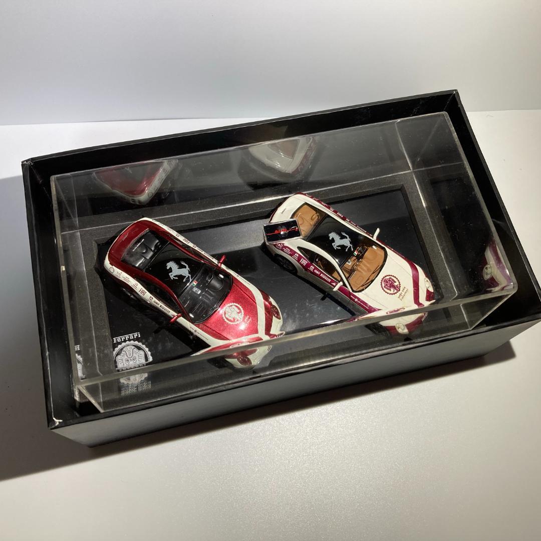 【レッドライン】フェラーリ 612スカリエッティ 2台セット 1/43ミニカー