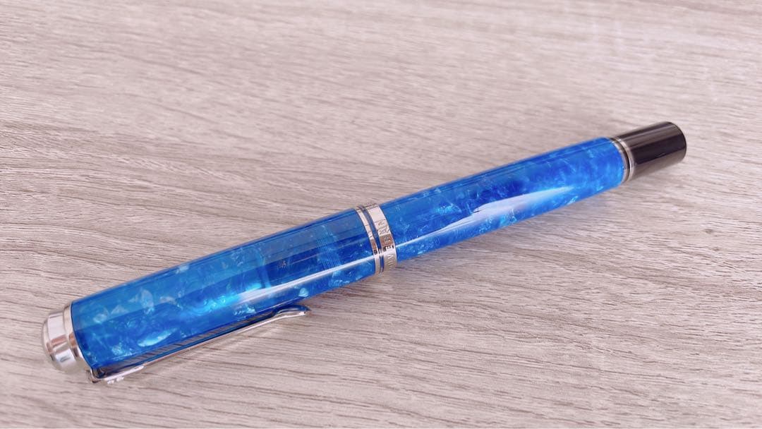 【レア】ペリカン　スーべレーン　M805 ヴァイブラントブルー　F