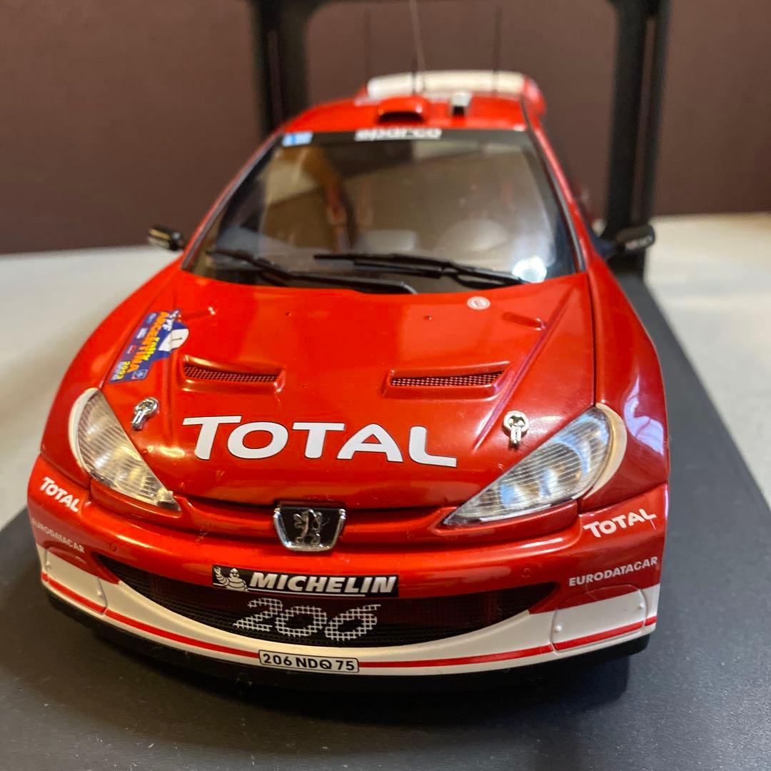 オートアート　1/18 プジョー 206WRC