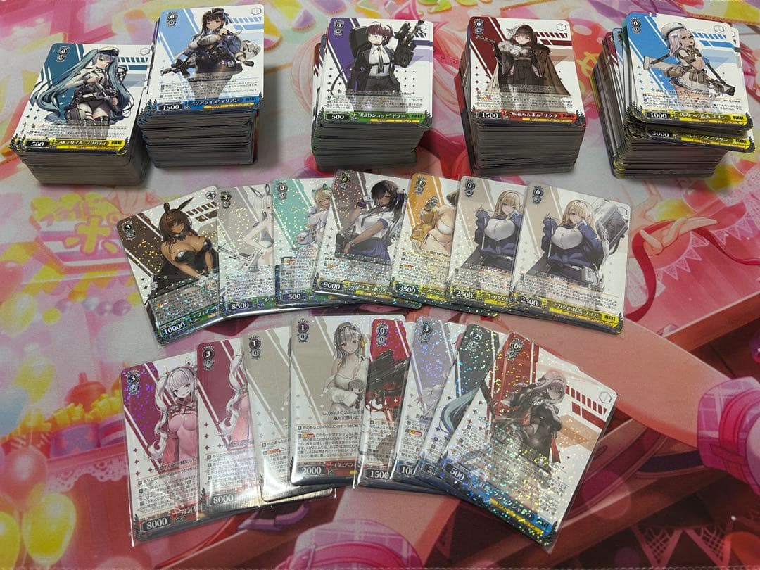 ヴァイスシュヴァルツ nikke RR TD込み　セミ4コン　一部3枚