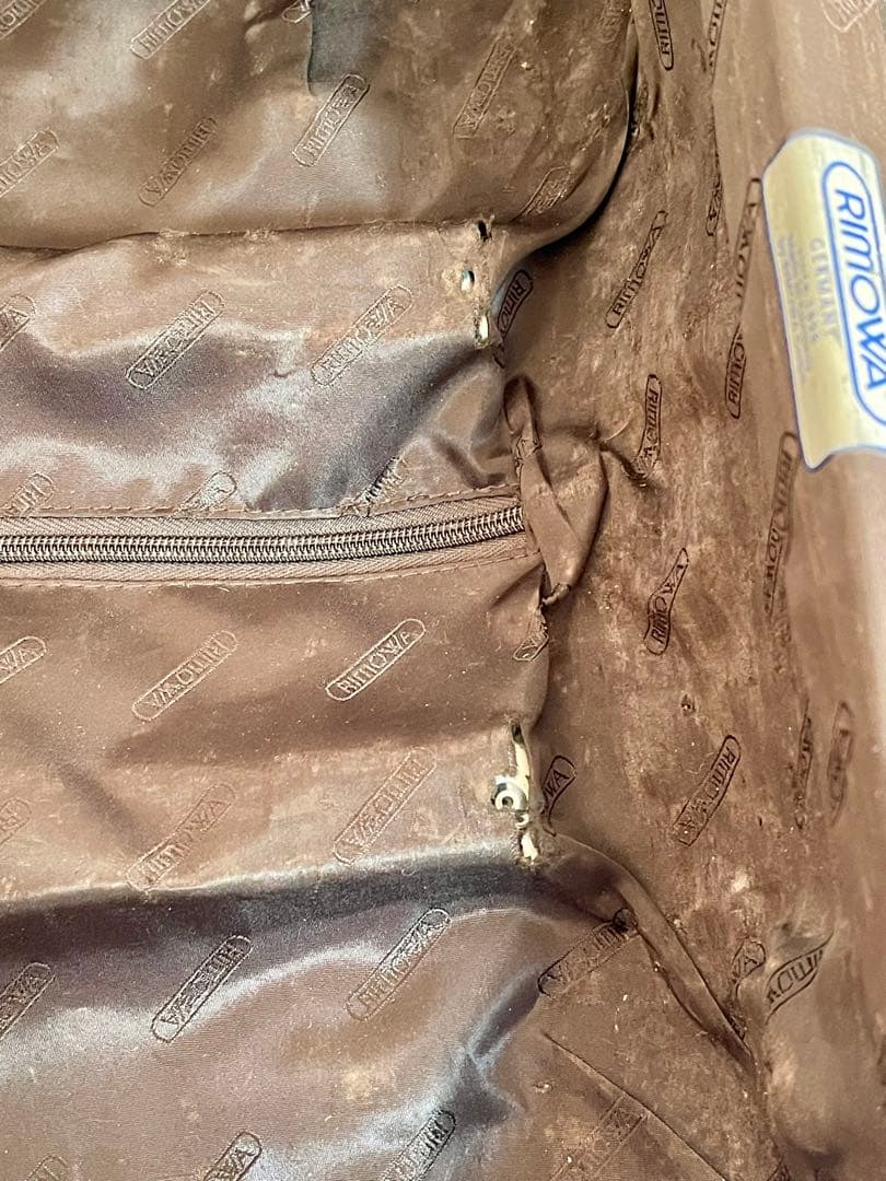 I*O様 リモワ RIMOWA トパーズチタニウム ビジネストロリー 28L 廃