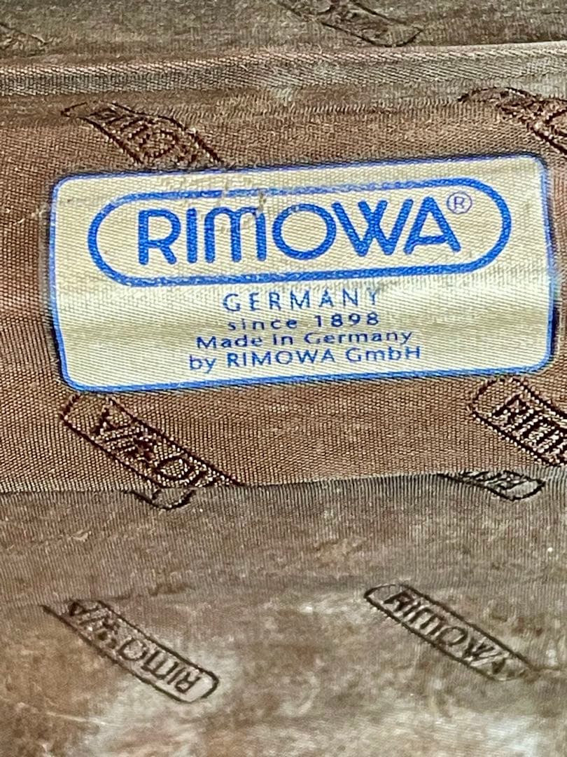 I*O様 リモワ RIMOWA トパーズチタニウム ビジネストロリー 28L 廃