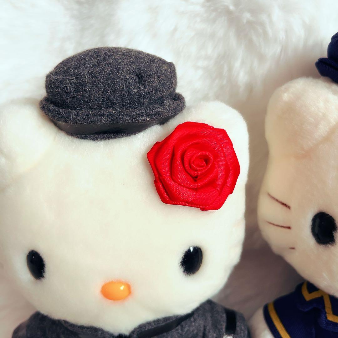 希少レア　ハローキティ　ダニエル　髙島屋　制服　ぬいぐるみ　平成レトロ