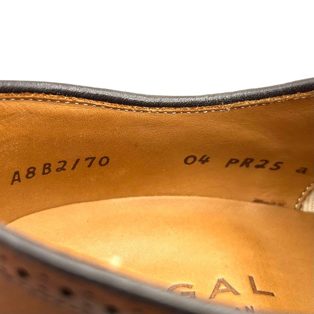 極美品✨ REGAL 【25㎝】 ビジネス ウィングチップ レザー ブラウン