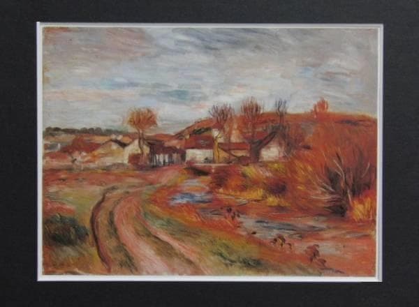 Pierre-Auguste Renoir、海外版超希少レゾネ、新品額装付