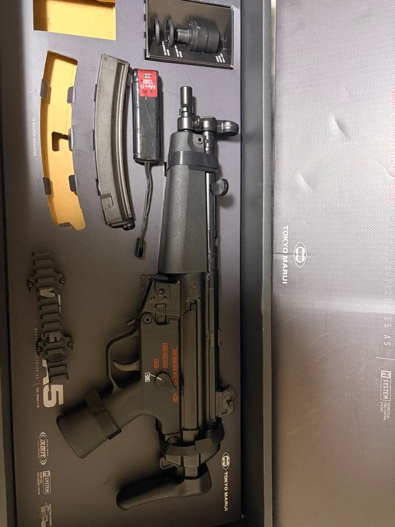 東京マルイ 次世代電動ガン ブラック　mp5a5