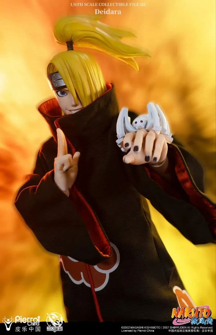 【新品未開封】RocketToys ナルト デイダラ 特典付1/6