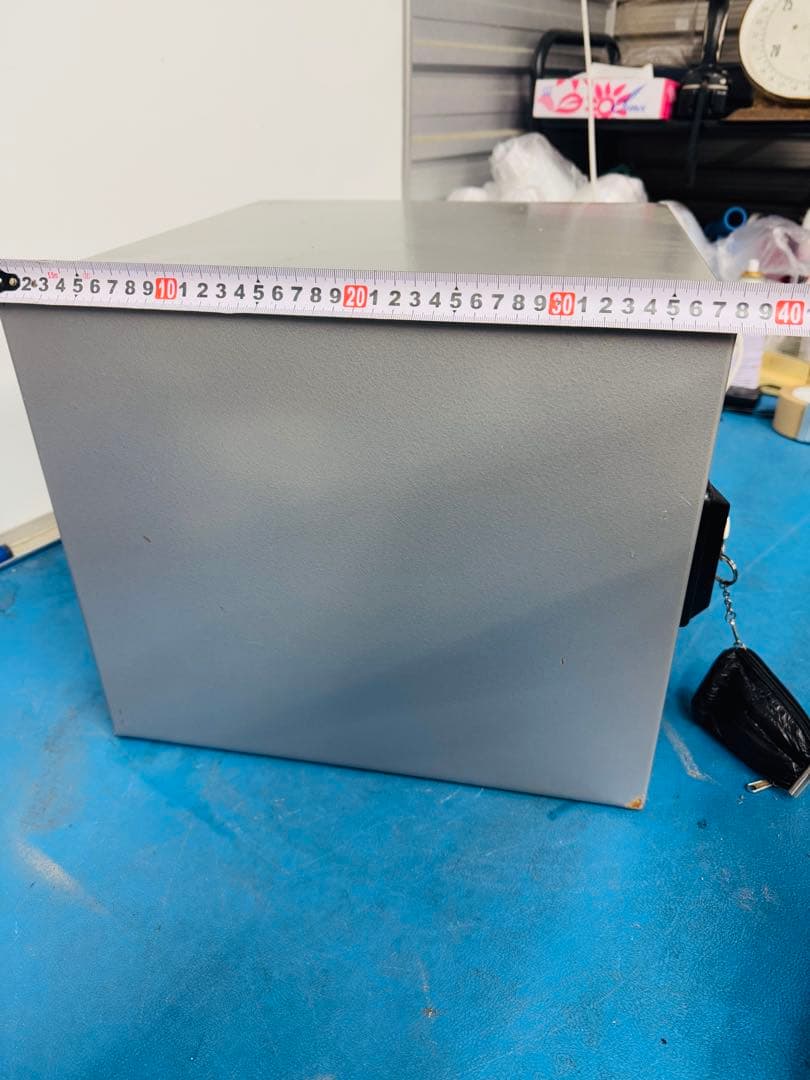 福岡発 Wako ワコー 耐火金庫 耐衝撃 小型 アンティーク ビンテージ