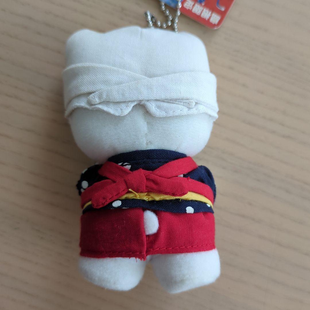 島根限定 ご当地キティどじょうすくいハローキティ ダニエル ぬいぐるみ 和服