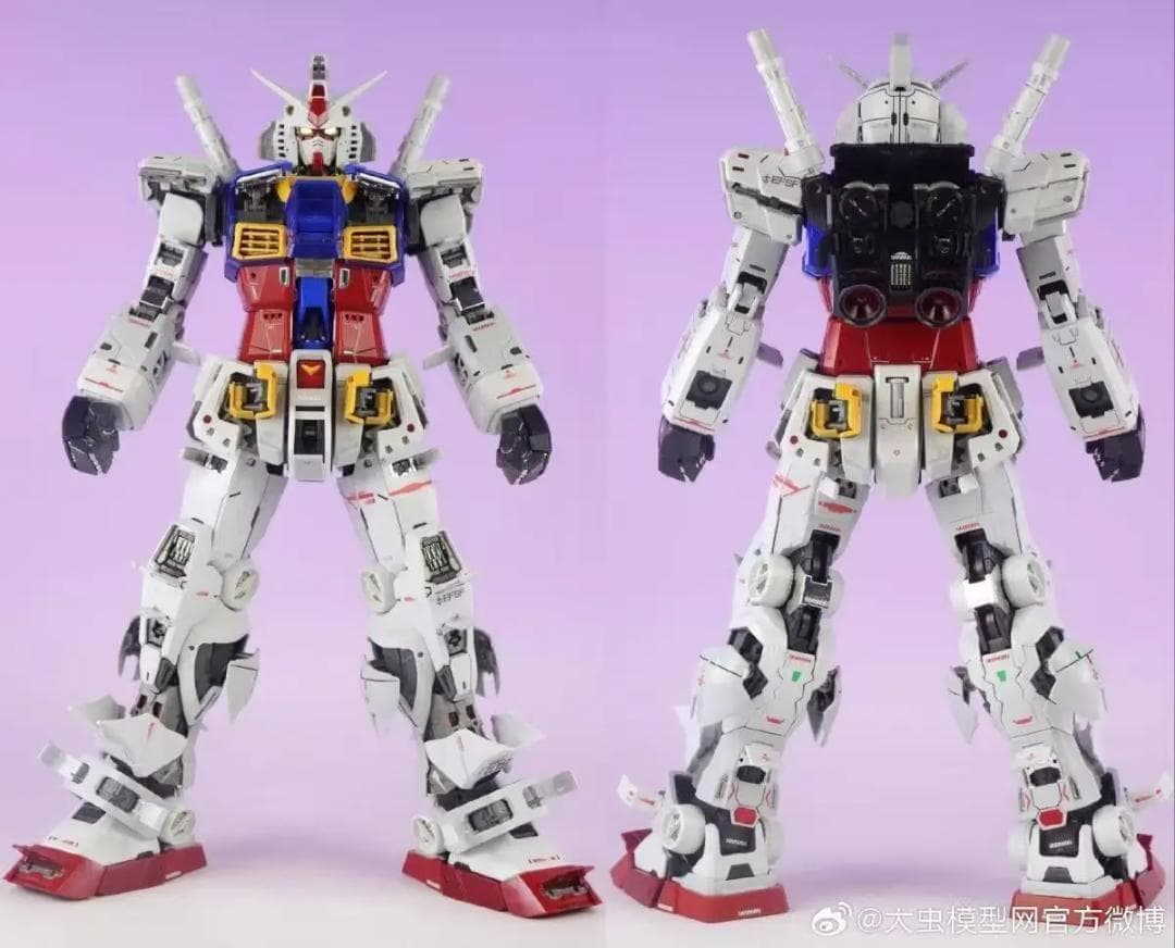 イイネ不要　1/60　RX-78-2 ガンダム LED付き　海外製