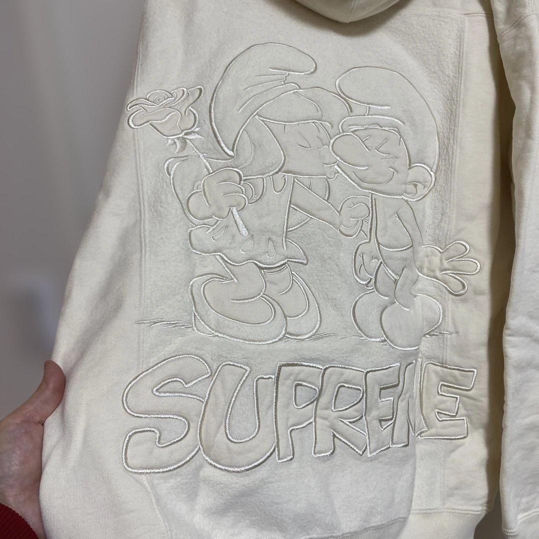 supreme コラボ　パーカー　M