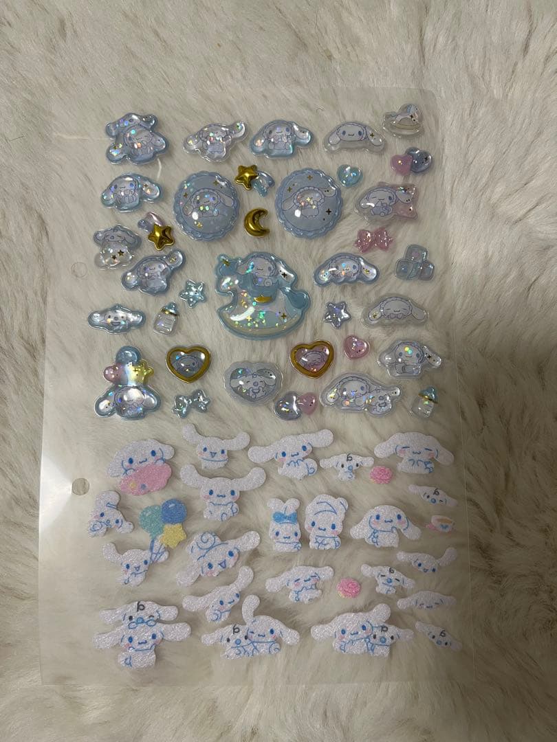 シール帳　ぷくぷくシール