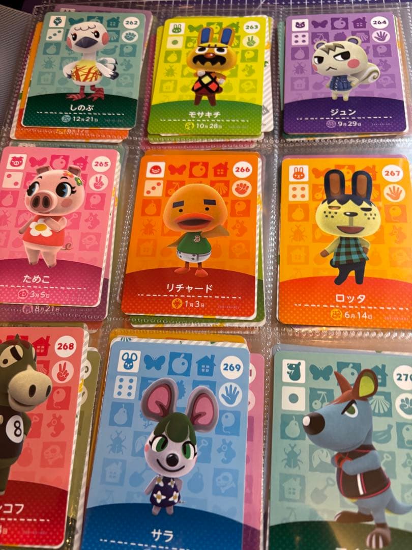 amiiboカード　フルコンプ　サンリオ　フェスティバル