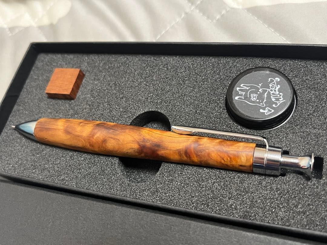 こぶた工房　屋久杉　極上杢　シャープペンシル　0.5ミリ