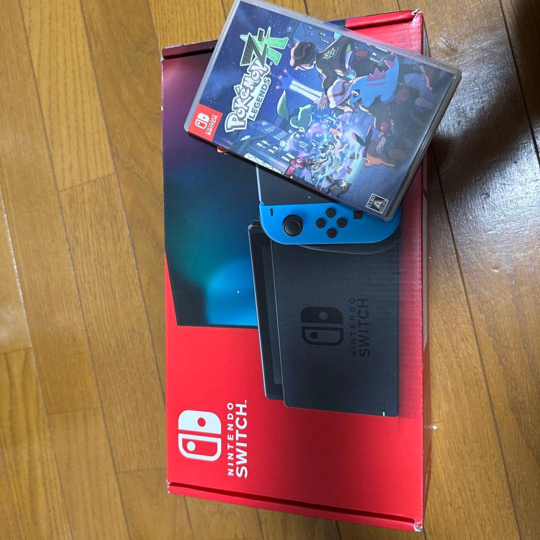 ニンテンドースウィッチ新型とポケモンレジェンズZAのセット