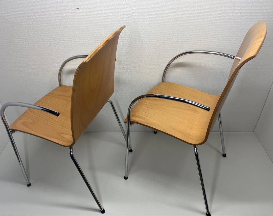 ホウトク HOUTOKU グレースチェア GRC2G-BB-M チェア　2脚