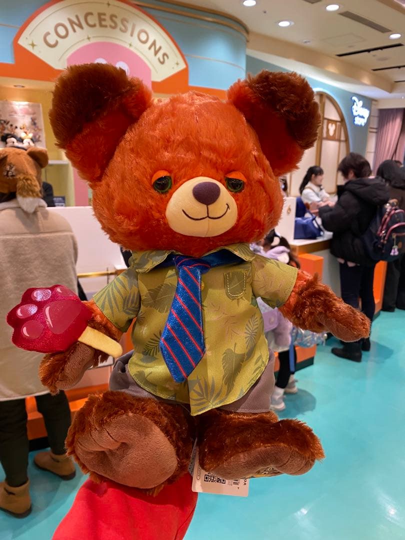 ディズニーストア　ニック　ユニベアぬいぐるみ