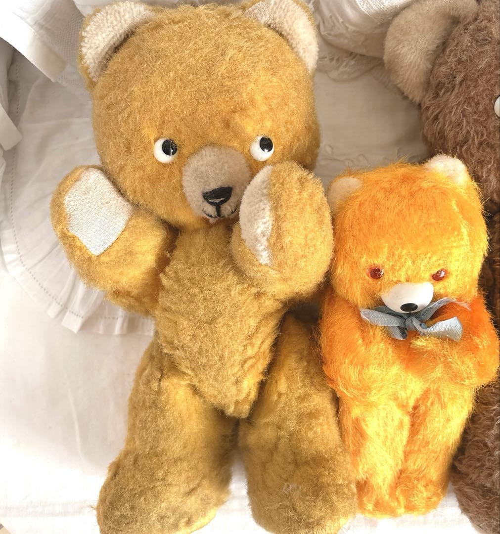 ポンチ目　新品　DDRベア　セット　アンティークベア　アンティークテディベア