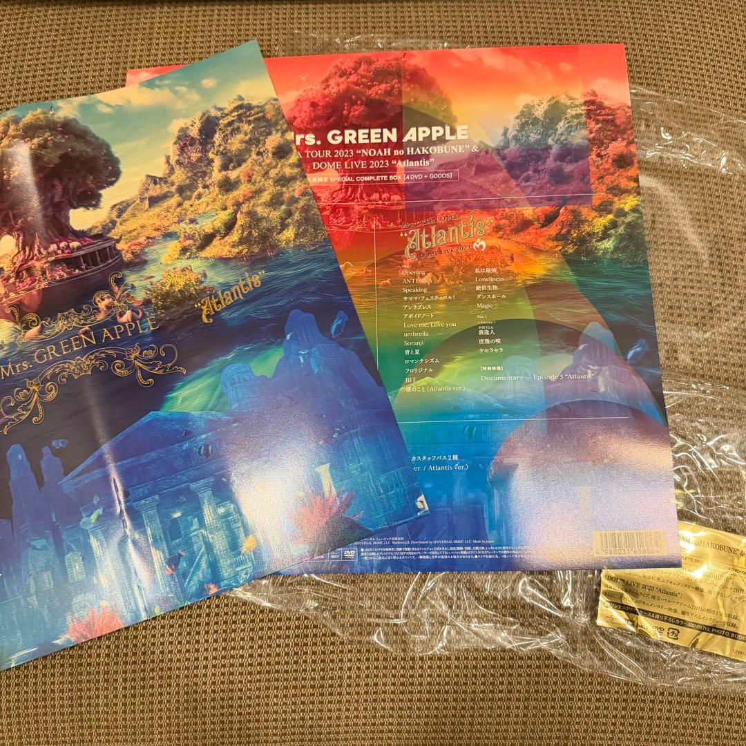Mrs. GREEN APPLE 完全生産限定版（BOXとグッズのみ）