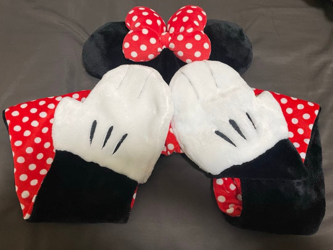 ディズニー　ファンキャップマフラー　ミニー