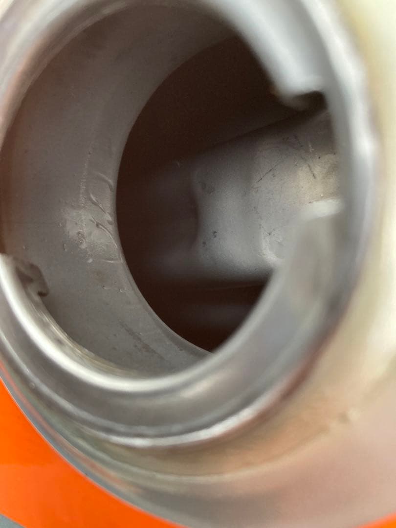 HONDA タンク シルバー/オレンジ　xl230 ホンダ　コック　キャップ