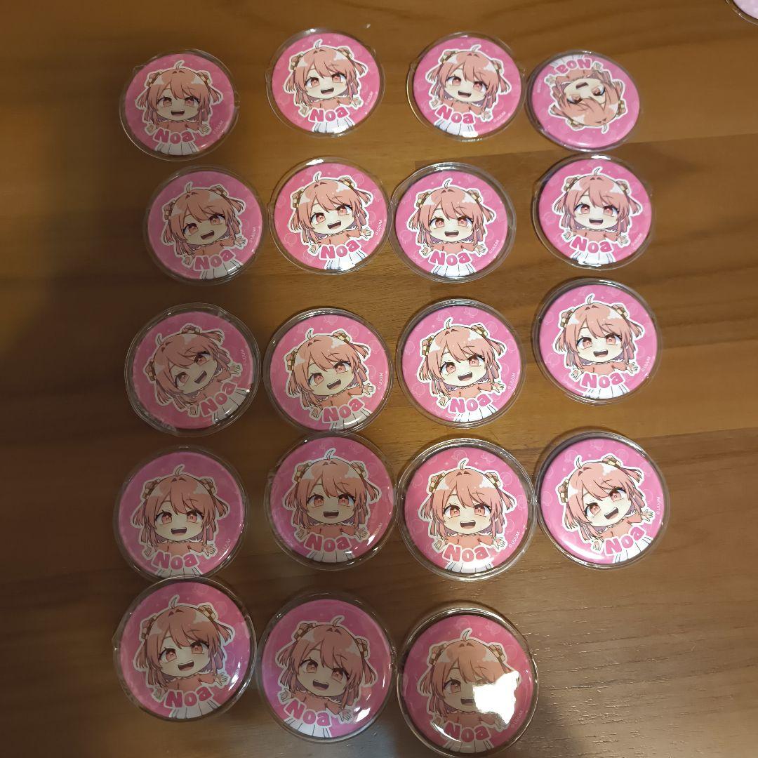 カラフルピーチ　のあさん　旧ビジュ缶バッジ