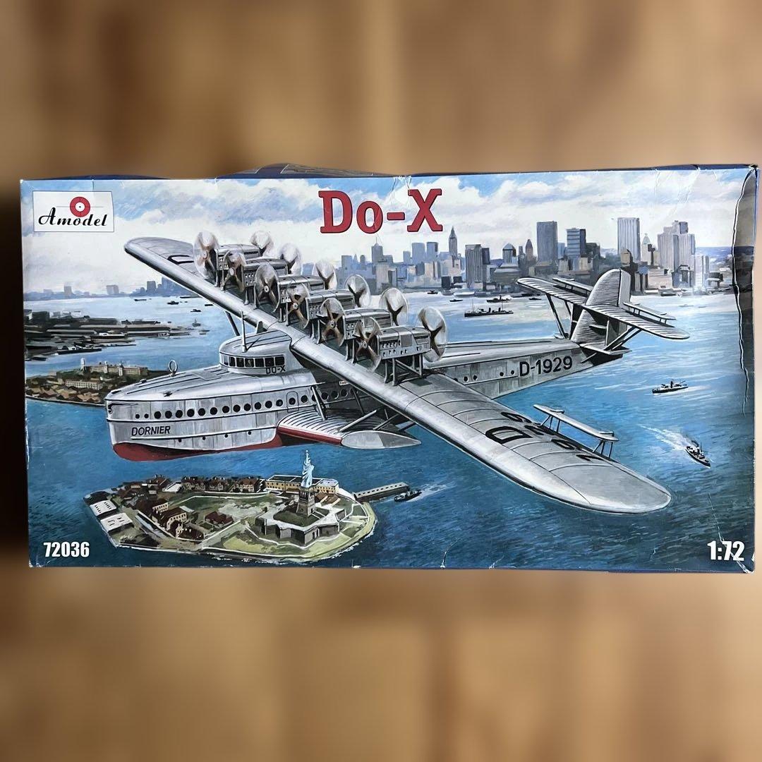 ドルニエDo-X 超大型旅客飛行艇 1/72未組立プラモデル