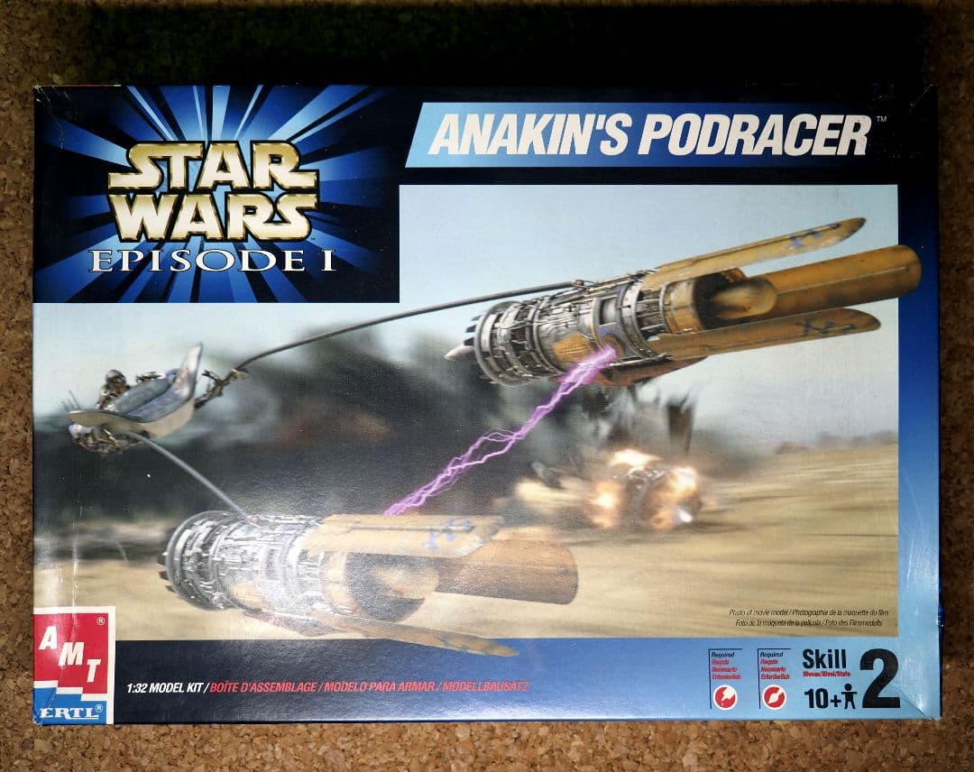 スターウォーズ/アナキン:ポッドレーサー 1/32スケール AMT