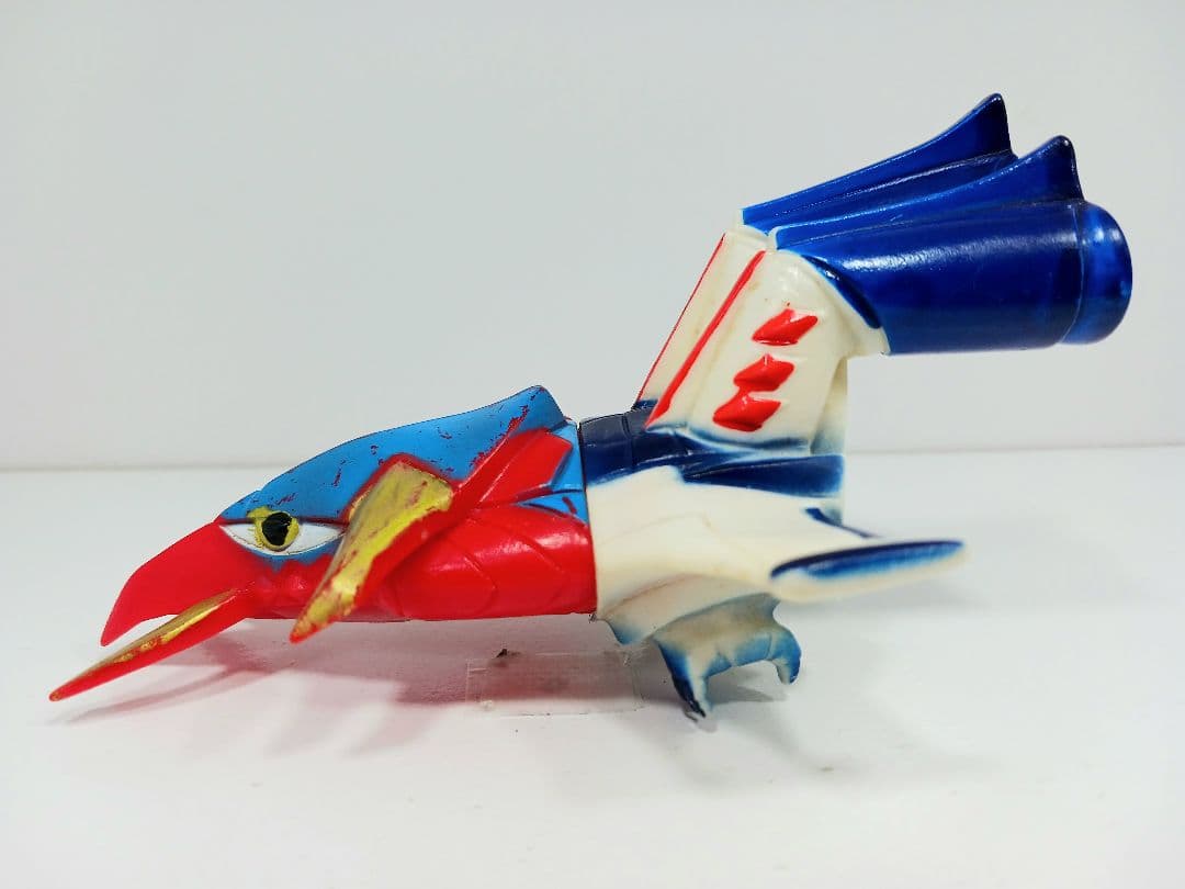 希少 当時物 ポピー 勇者ライディーン ゴッドバード ソフビ