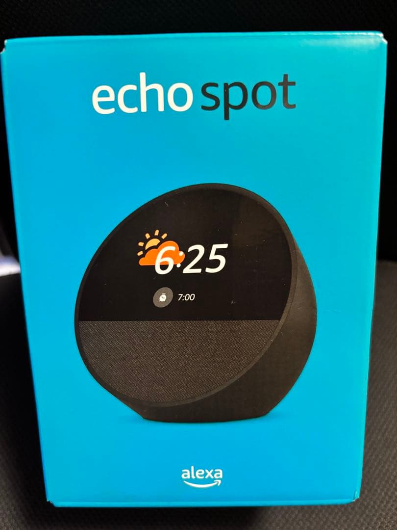 【新品・未開封】Echo Spot ディスプレイ付きスマートスピーカー