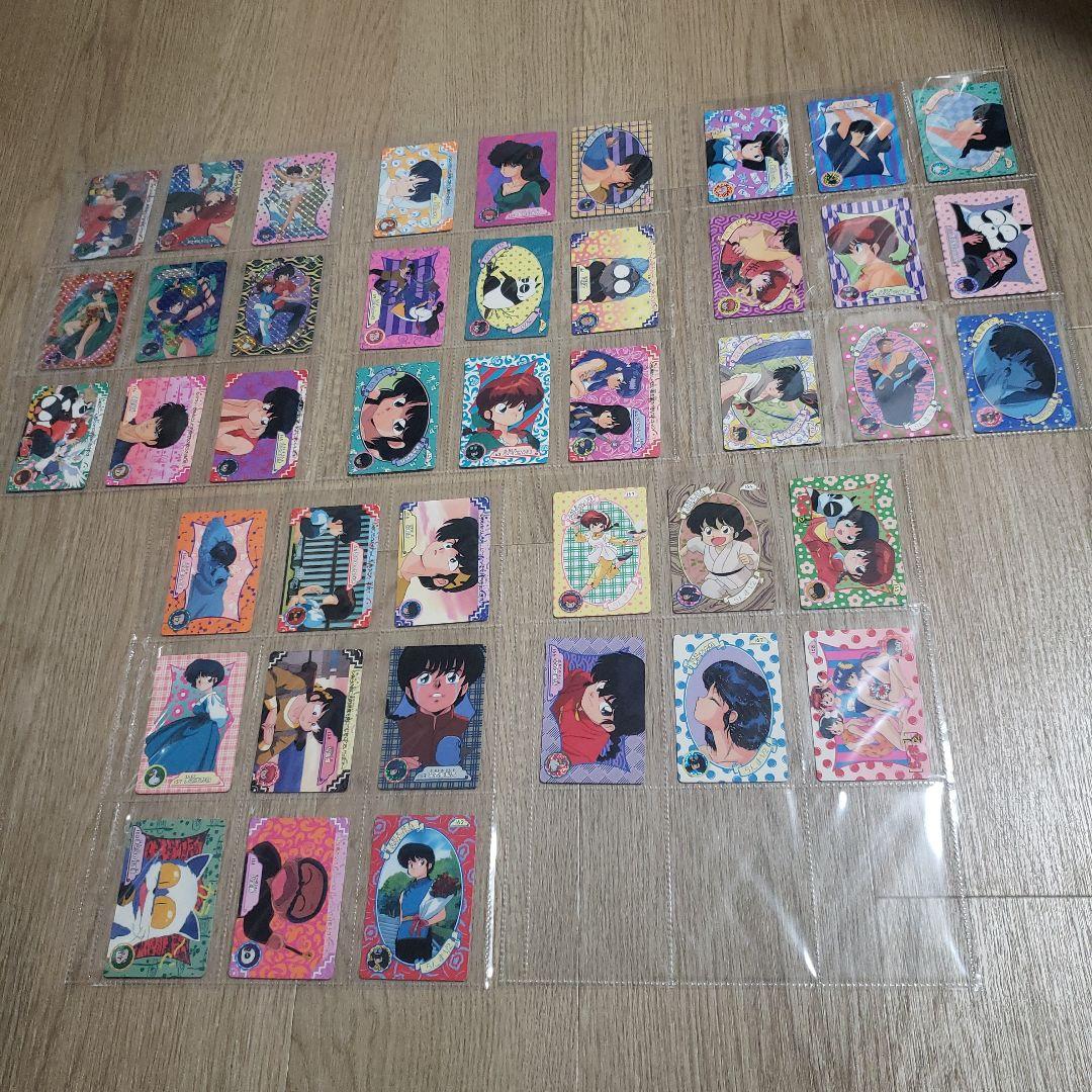 当時物　らんま1/2　カードダス第1弾～第4弾(168枚)　フルコンプリート