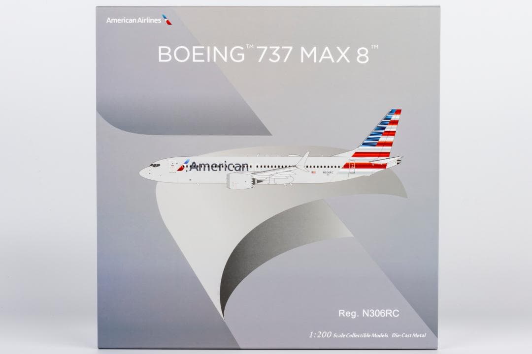 アメリカン航空 737MAX8 N306RC 1/200