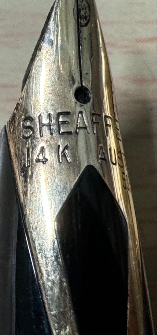 Sheaffer Targa 万年筆 シルバー