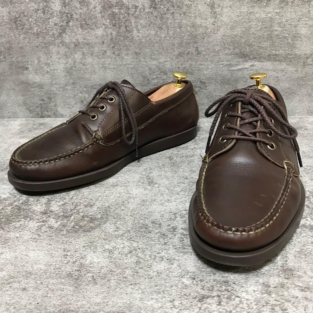 USA製 ランコート デッキシューズ 27.5cm モカシン 本革