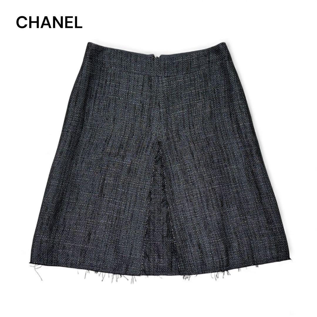 CHANEL シャネル ツイード スカート 38