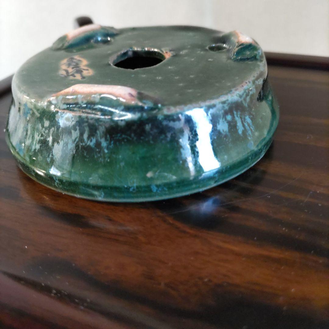 義村秀峰の豆鉢、未使用鉢、常滑焼、盆栽鉢、皿鉢、植木鉢、ミニ盆栽鉢、小品盆栽鉢
