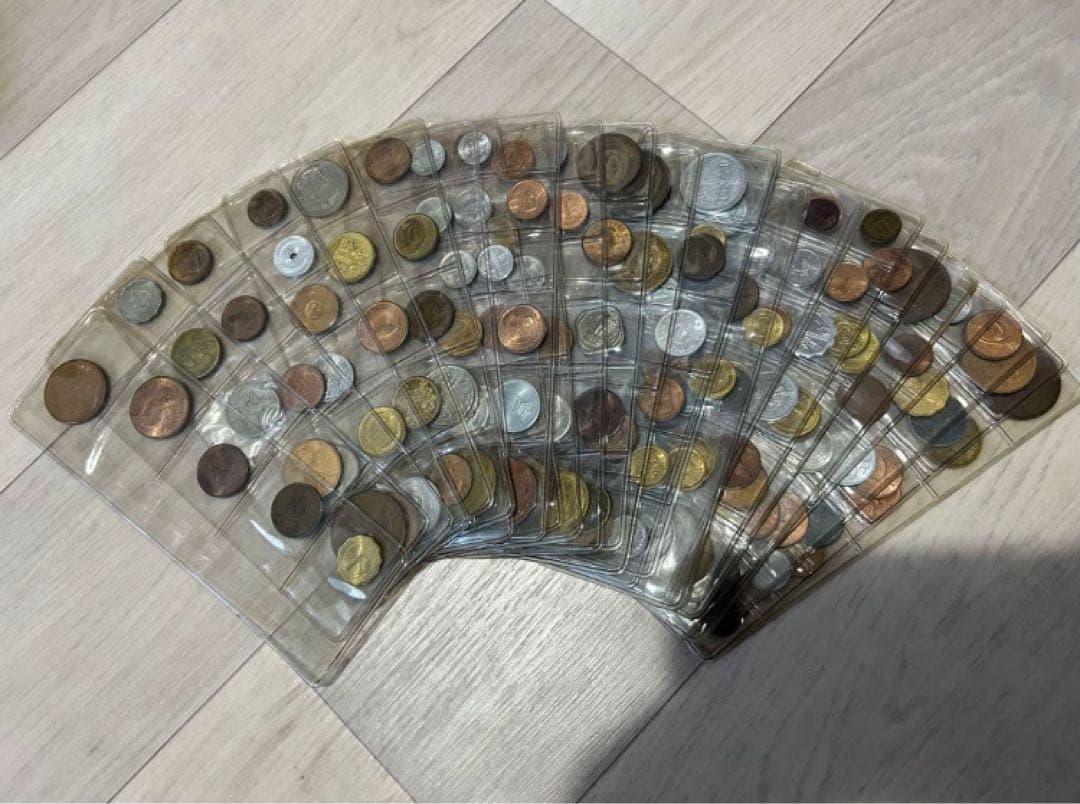 外国硬貨多数