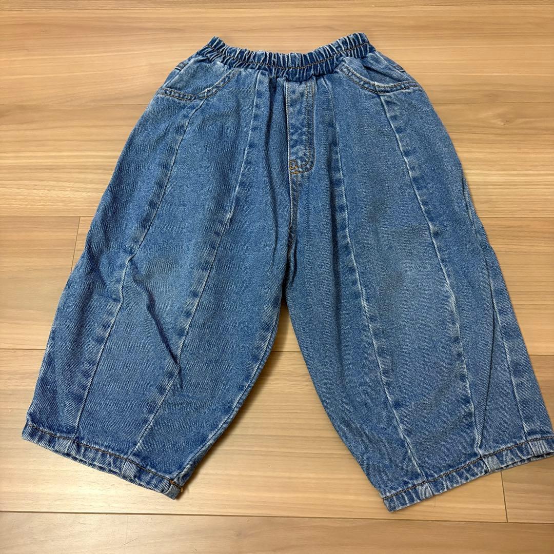 ZIGGY ZAZA デニムブルーパンツ Sサイズ